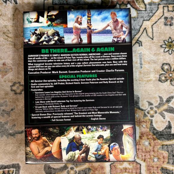 Survivor Borneo The Complete First Season Set of DVD Videos - Tested Working - Picture 5 of 15